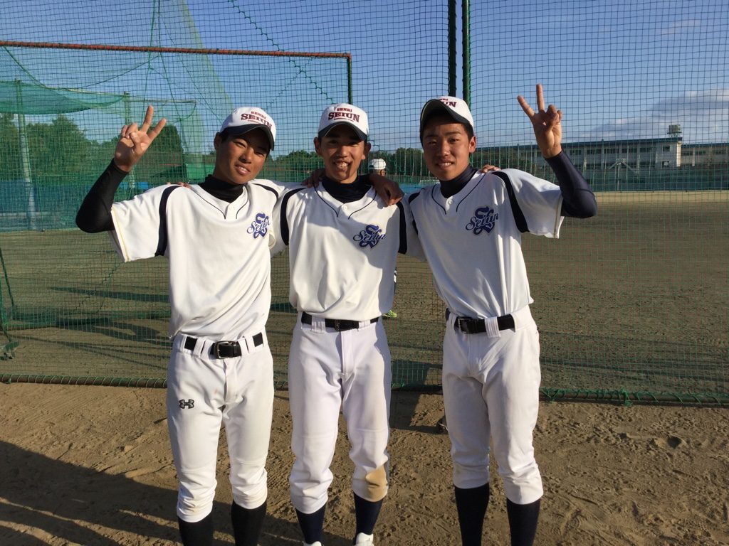 千里青雲高校野球部員