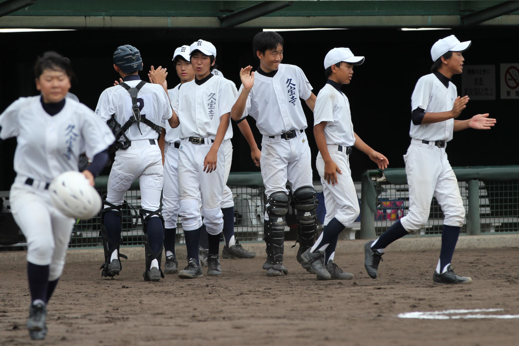 第５６回中学校軟式夏季大会 準々決勝６ 猛追 吹田一中 久宝寺中 千里あさひくらぶブログ